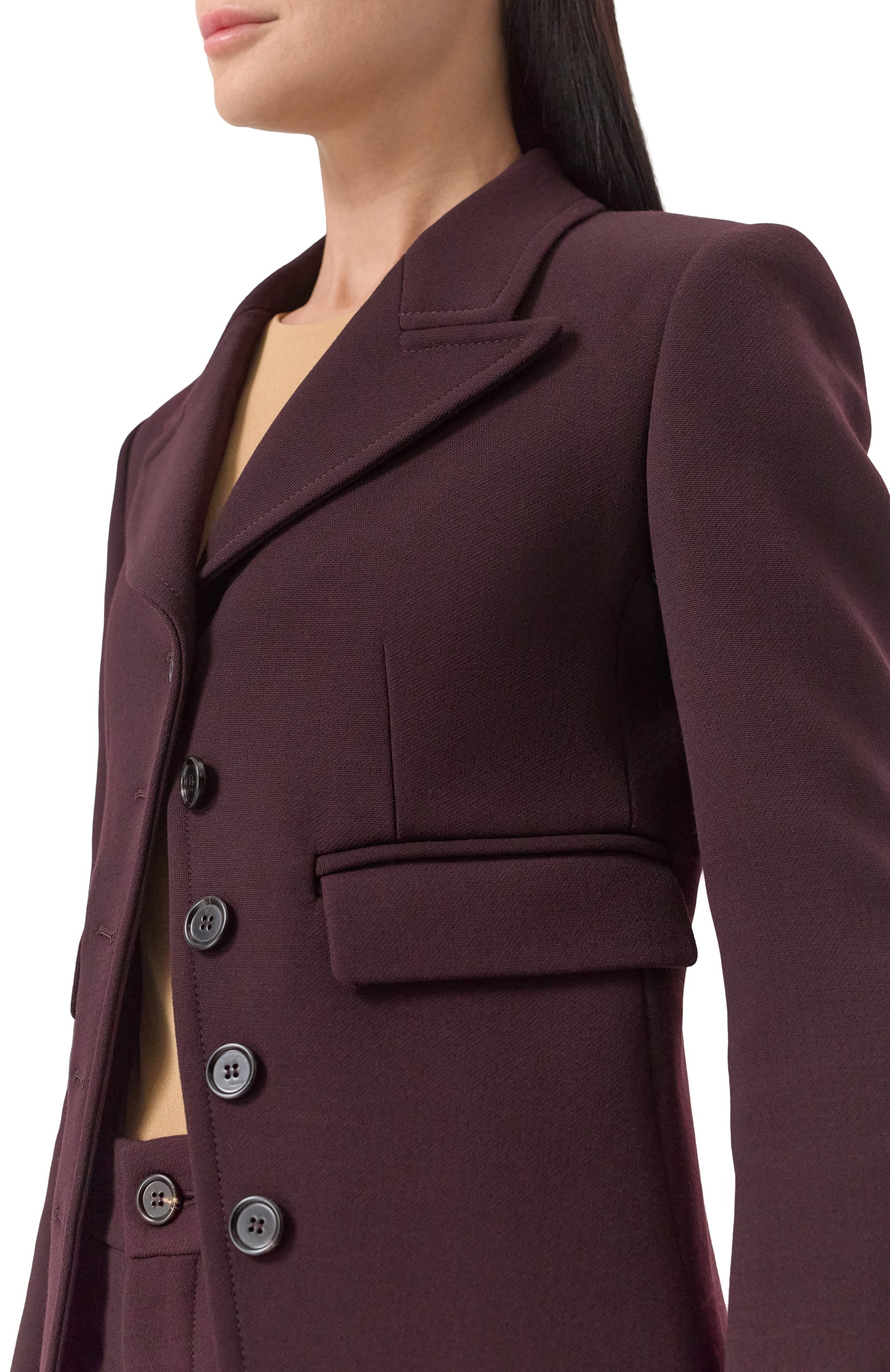 Шерстяной жакет CHLOÉ, арт. CHC24WVE01143, фото 5