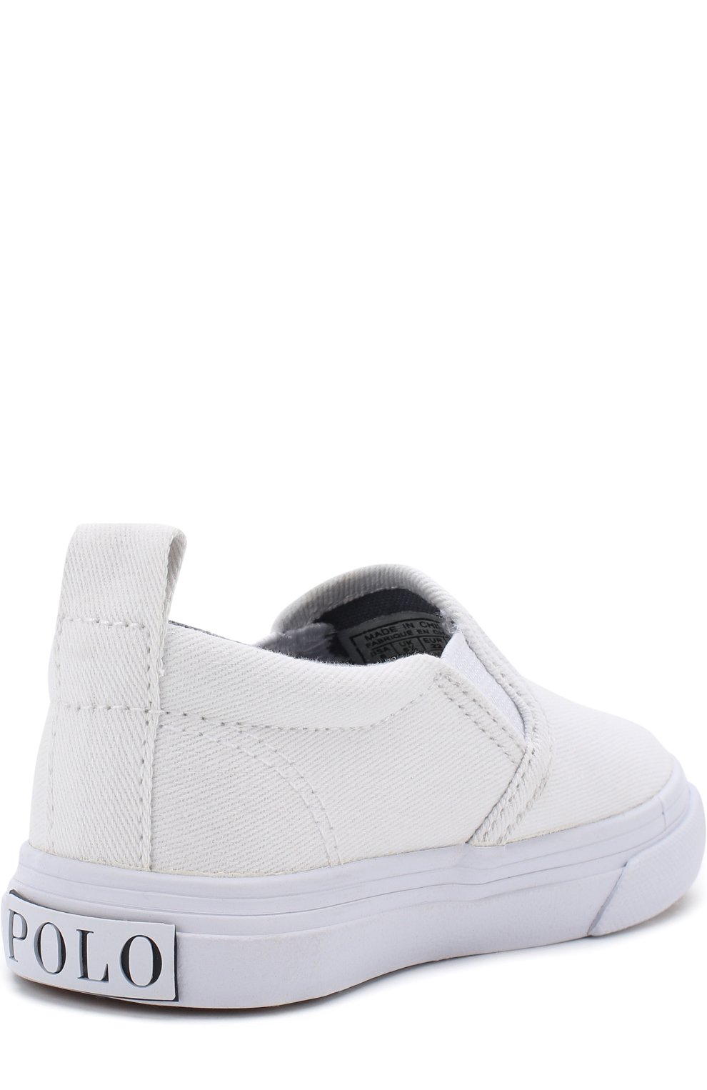 Текстильные слипоны с вышивкой POLO RALPH LAUREN, арт. CARLEE BEAR G0RE/T0DDLER, фото 3