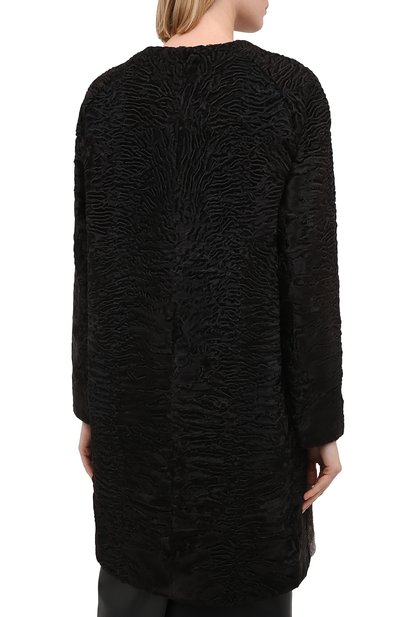 Шуба из норки и каракуля KITON, арт. D40687U/4L03, фото 4