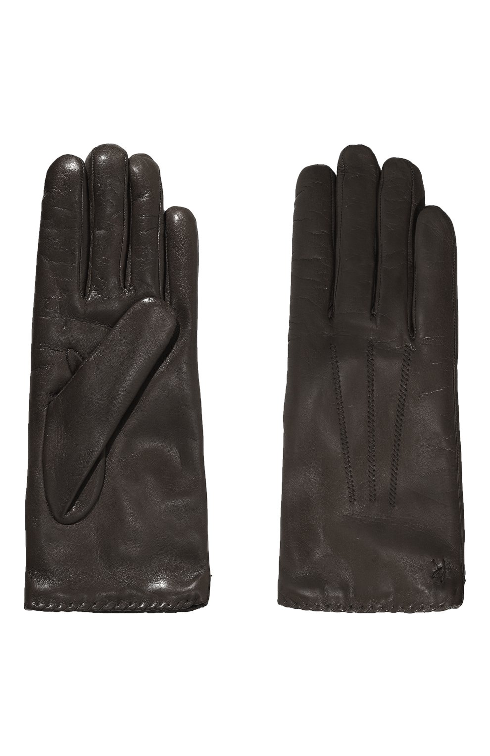 Кожаные перчатки KITON, арт. D58907K0533F03, фото 2