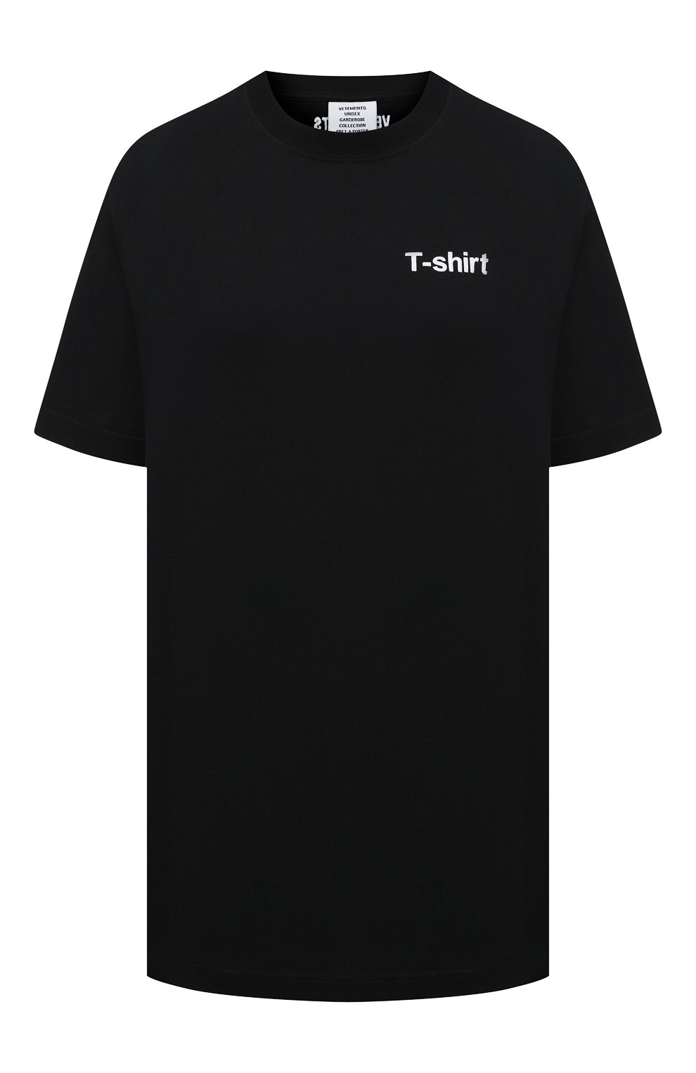Хлопковая футболка VETEMENTS, арт. UE51TR300B 1600/W, фото 1