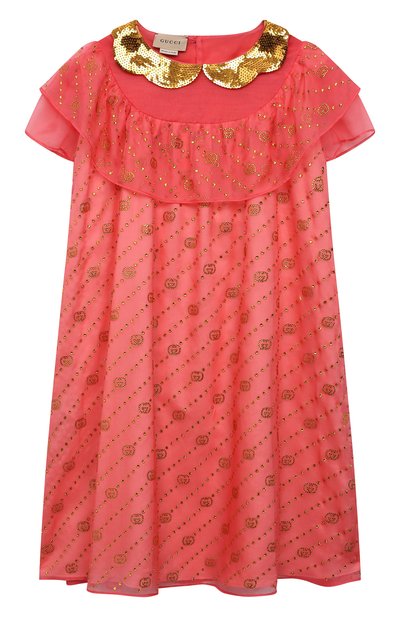 Шелковое платье GUCCI, арт. 662563/ZAHBD, фото 1