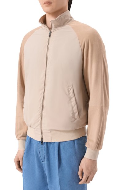 Кожаный бомбер ANDREA CAMPAGNA, арт. 232533/T1418I, фото 3