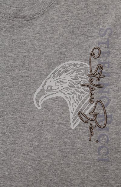 Хлопковая футболка STEFANO RICCI JUNIOR, арт. YNH3100770/803C0, фото 3