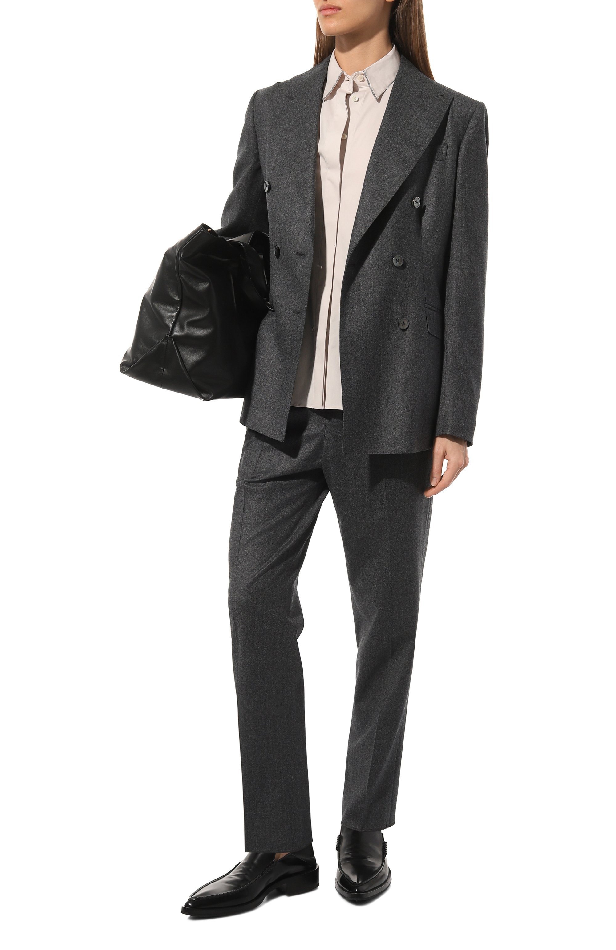 Хлопковая рубашка BRUNELLO CUCINELLI, арт. M0091B1367, фото 2