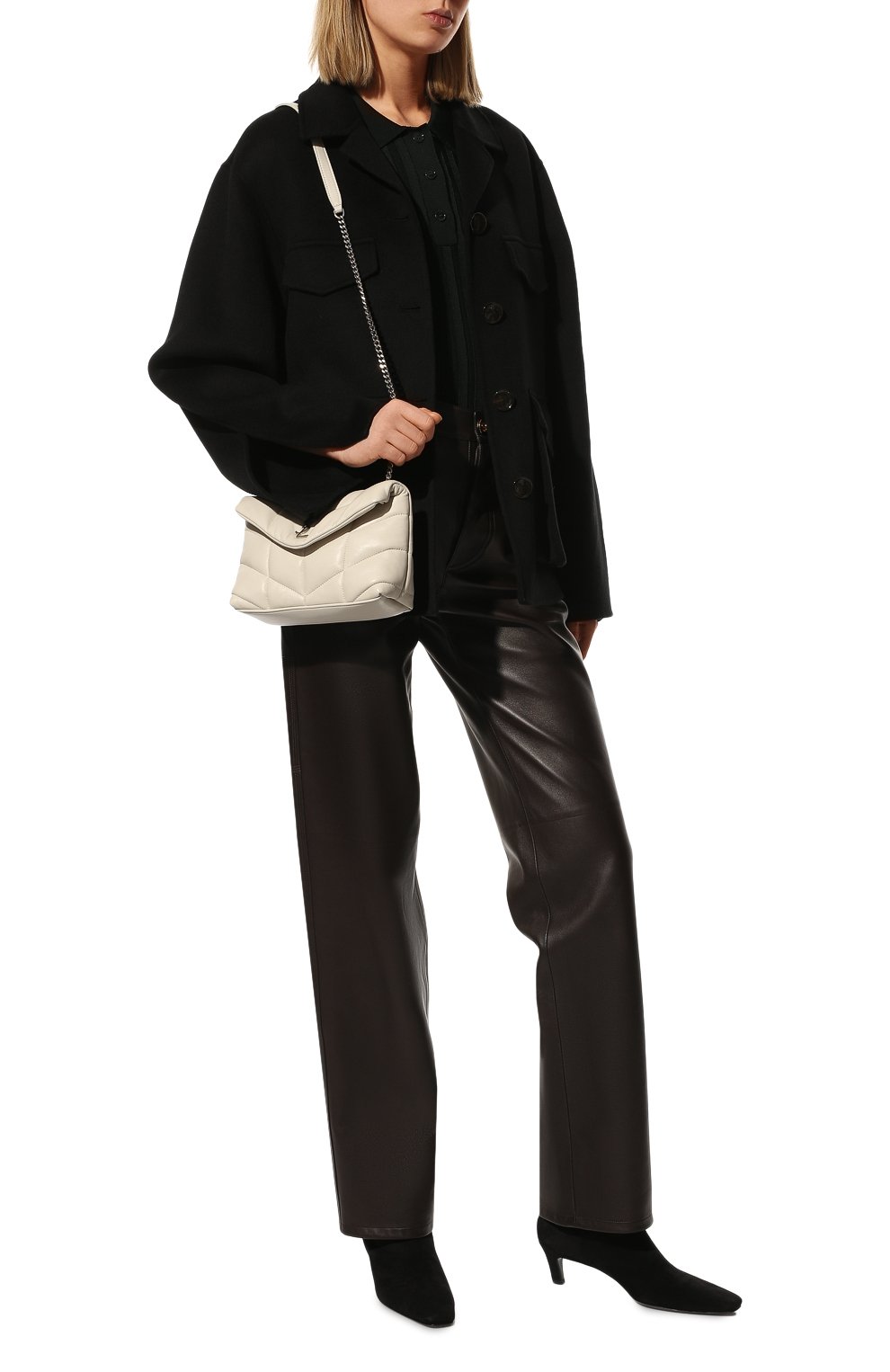 Сумка puffer loulou mini SAINT LAURENT, арт. 620333/1EL00, фото 7