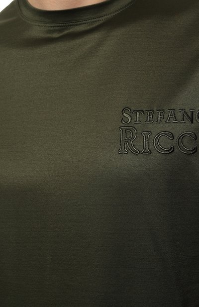 Хлопковая футболка STEFANO RICCI, арт. MNH3102250/TE0001, фото 5