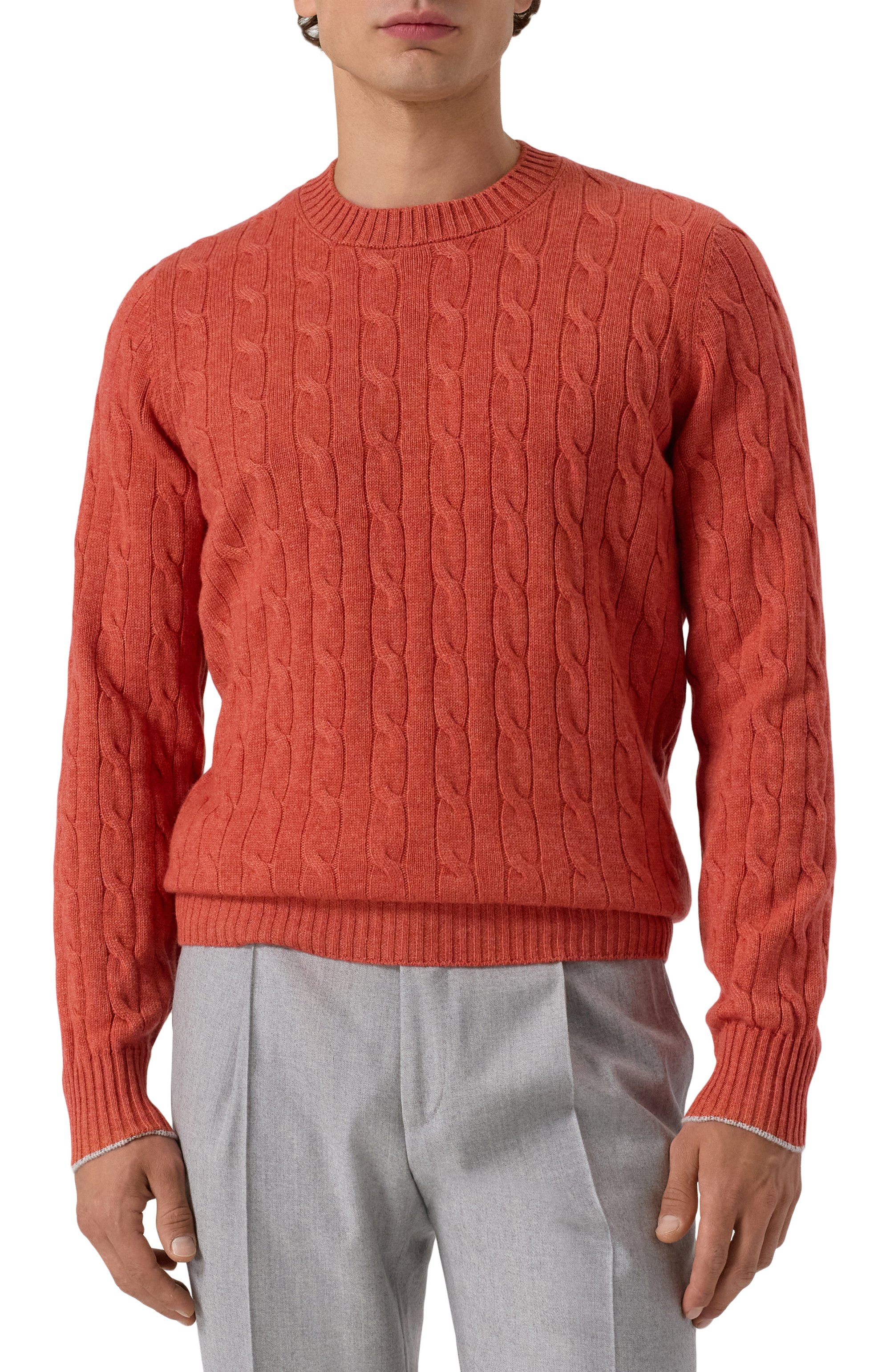 Кашемировый джемпер BRUNELLO CUCINELLI, арт. M22707200, фото 3