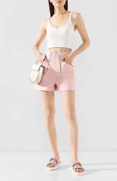 Текстильные сандалии rockstud VALENTINO, арт. TW2S0V11/VRT, фото 2