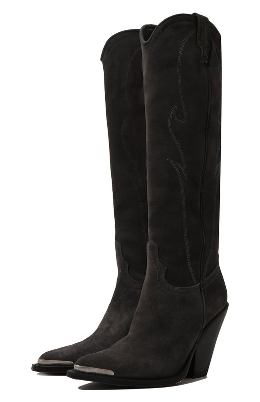 

Замшевые казаки Sonora Boots, Серый