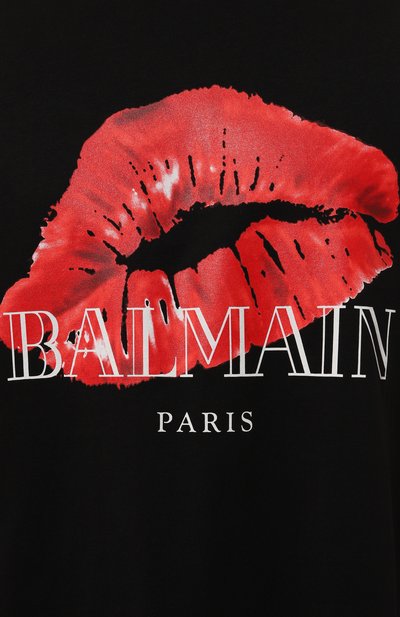 Хлопковая футболка BALMAIN, арт. DH0EG010/GE10, фото 5