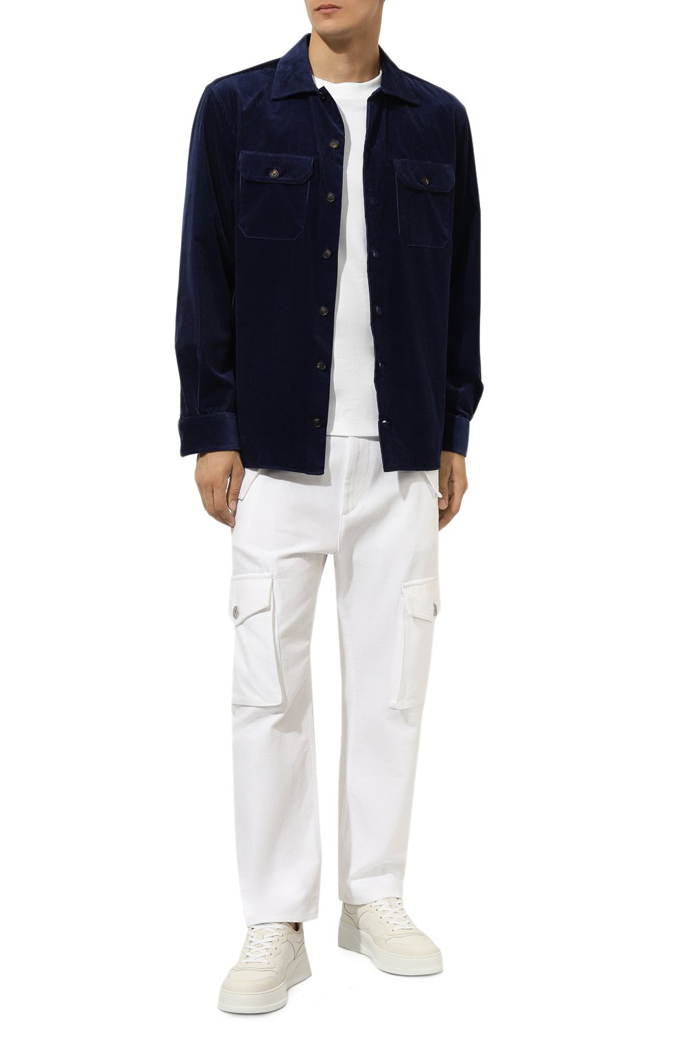 Хлопковый лонгслив BRUNELLO CUCINELLI, арт. M0B137433, фото 2