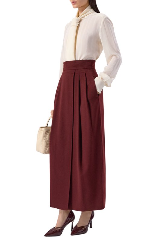 Лакированные туфли Gaia 95 Alevi Milano L26W4002.R.1261345/AMBER CHARME Бордовый  L26W4002.R.1261345/AMBER CHARME Фото 3