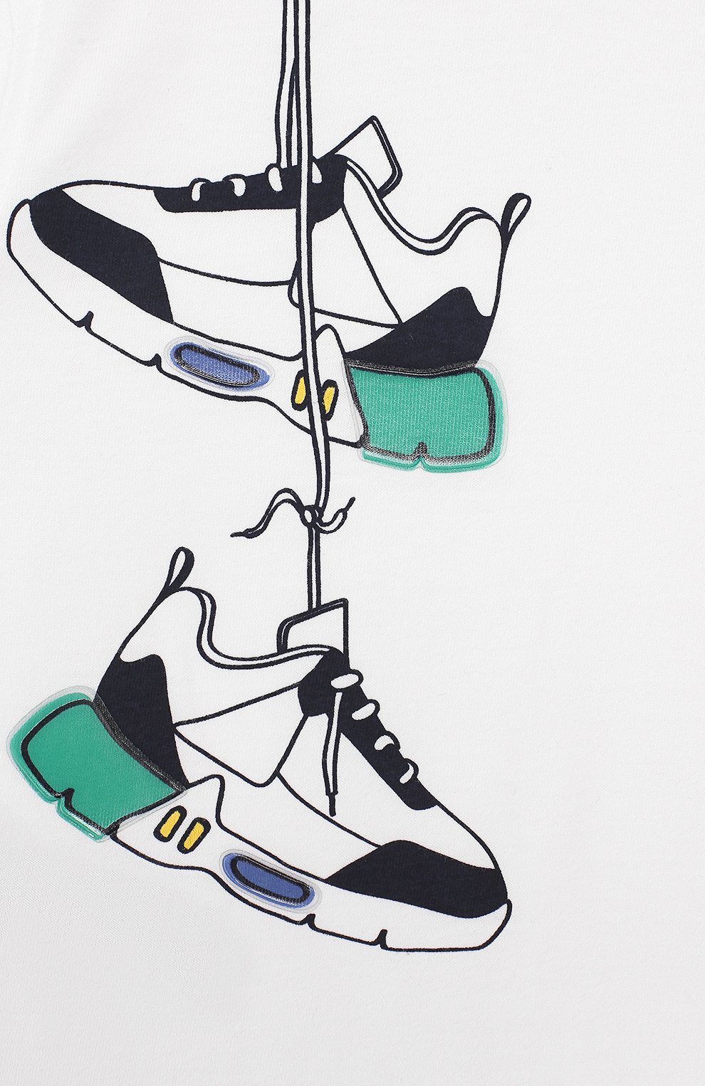 Хлопковая футболка IL GUFO, арт. P20TS226M0014/3M-9M, фото 3