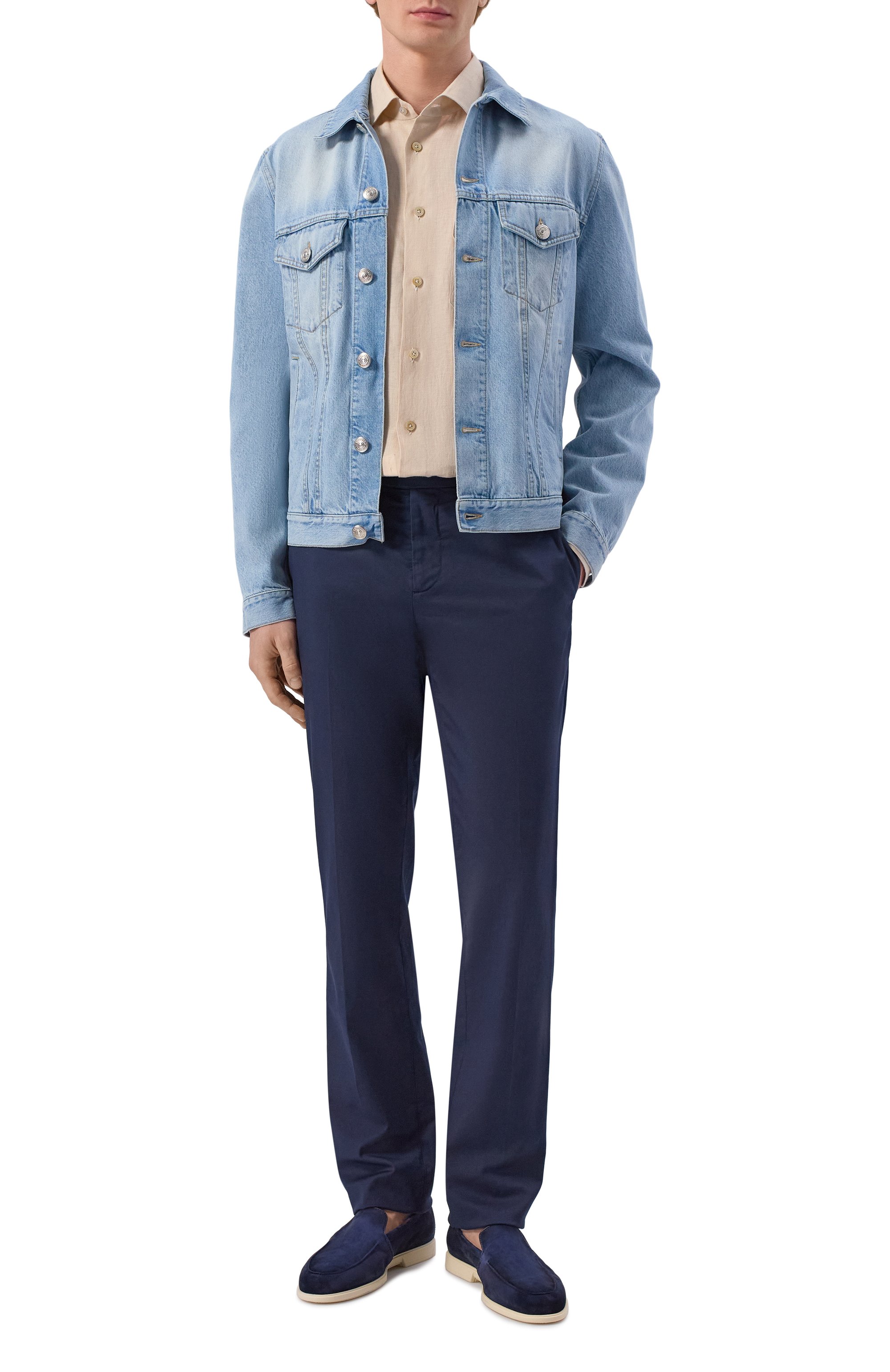 Льняная рубашка KITON, арт. UCWMH0928605, фото 2