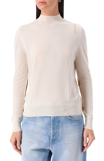 Пуловер из шерсти и шелка MARNI, арт. GCMD0580Q0/UFZ628, фото 3