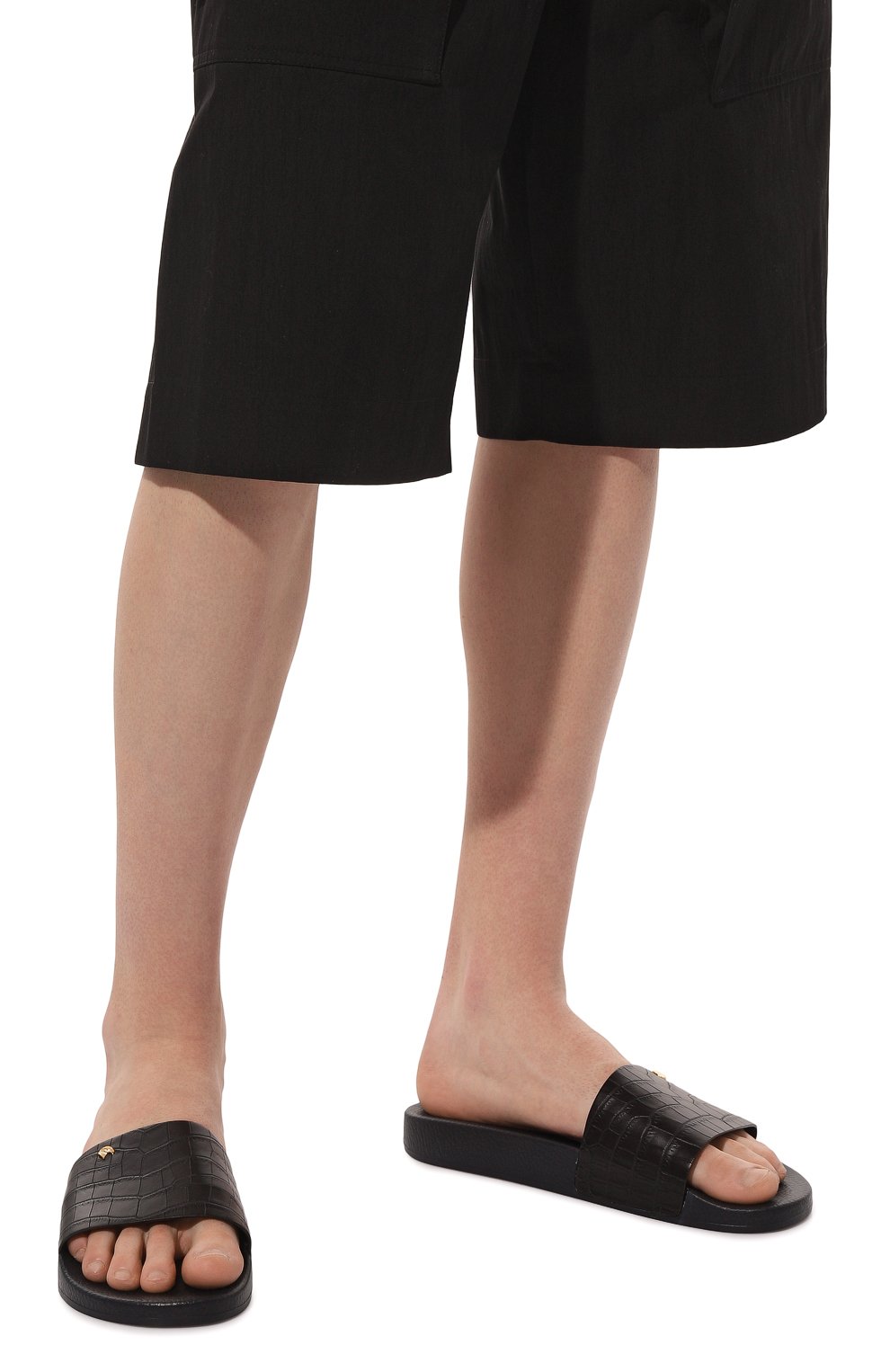 �Шлепанцы из кожи крокодила STEFANO RICCI, арт. UG31_G759/CS, фото 3