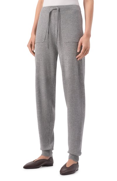 Джоггеры из шерсти и кашемира ALLUDE, арт. 255/17708, фото 3