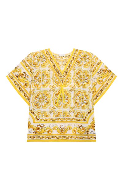 Хлопковая туника DOLCE & GABBANA, арт. LB7A14/G7J5K