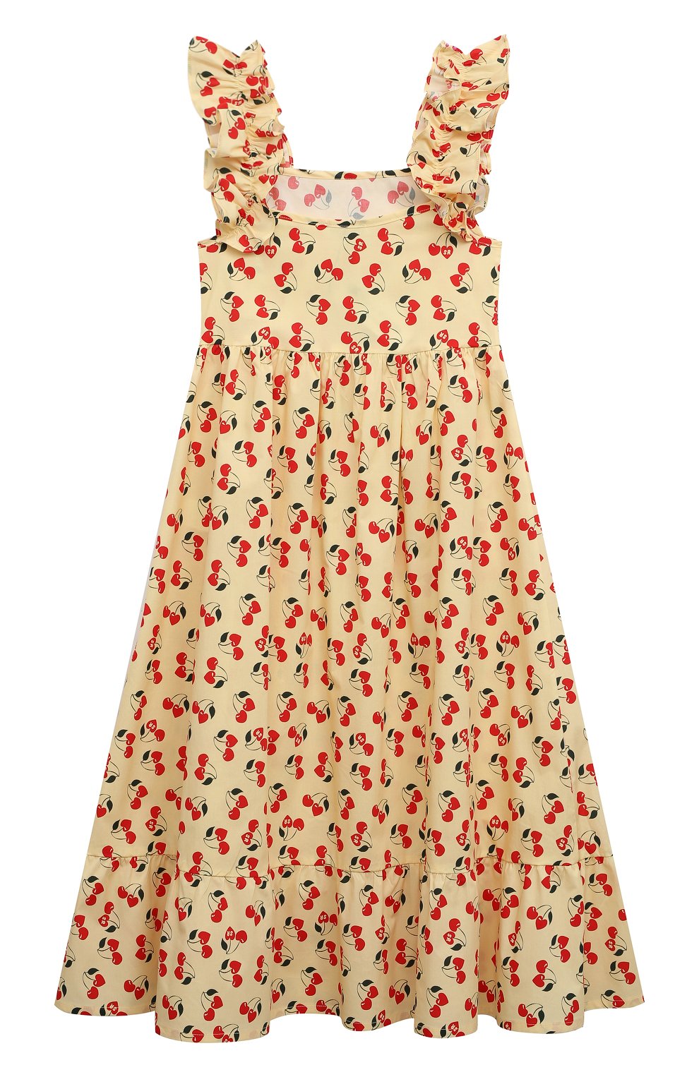 Хлопковый сарафан SONIA RYKIEL ENFANT, арт. 22S1DR18, фото 2