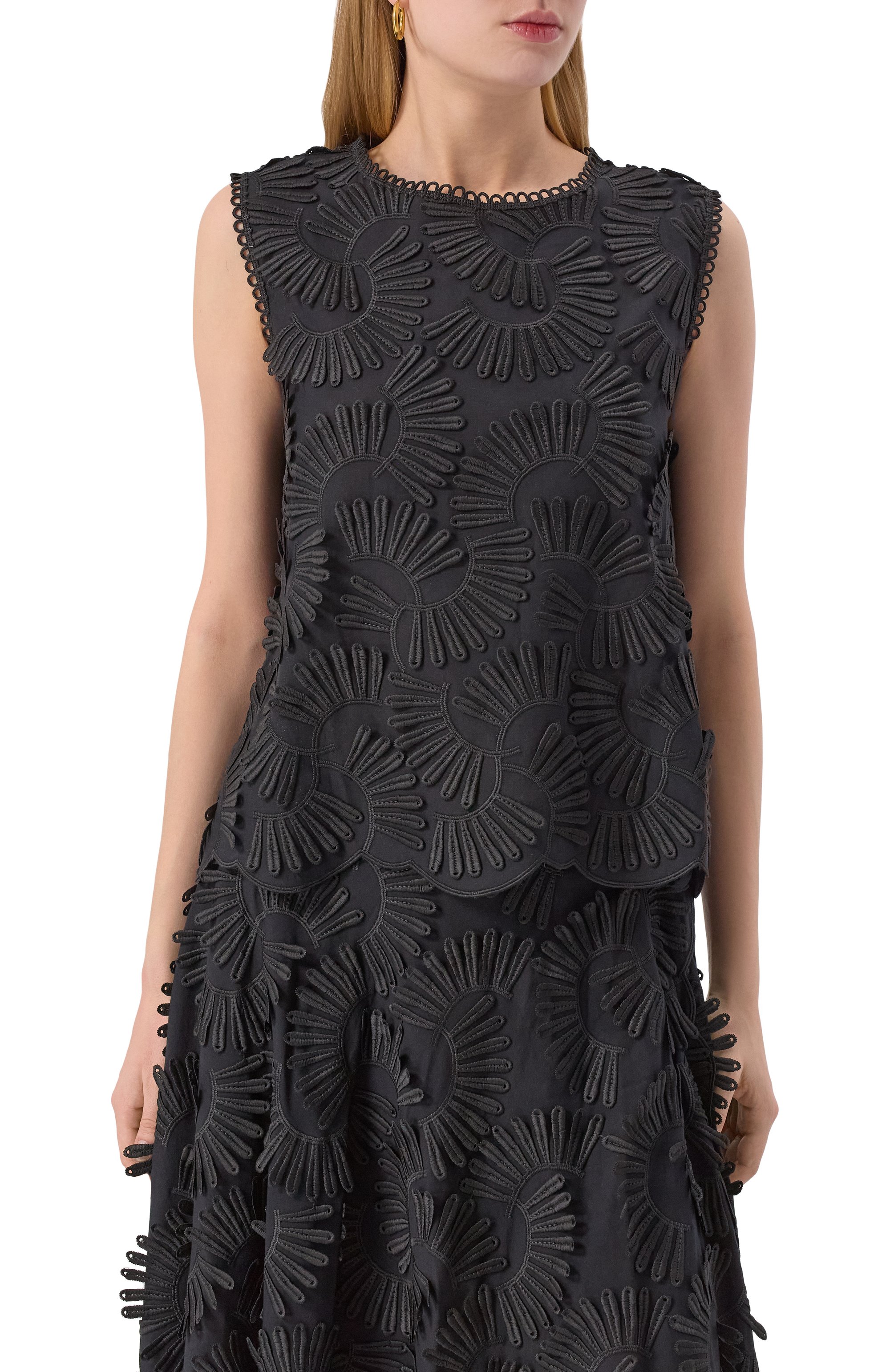 Топ BEATRICE .B черного цвета по цене 27800 руб., арт. 25FE4238N0VA, фото 3 Топ BEATRICE .B, арт. 25FE4238N0VA, фото 3