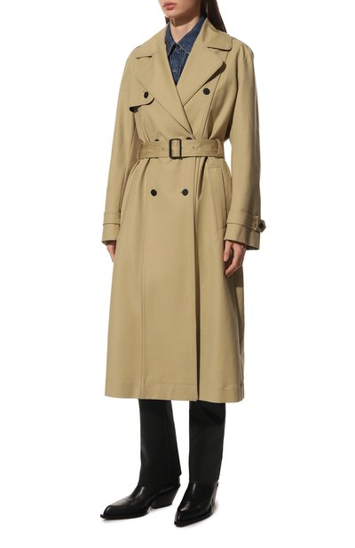 Хлопковый тренч HUGO, арт. 50484472, фото 3