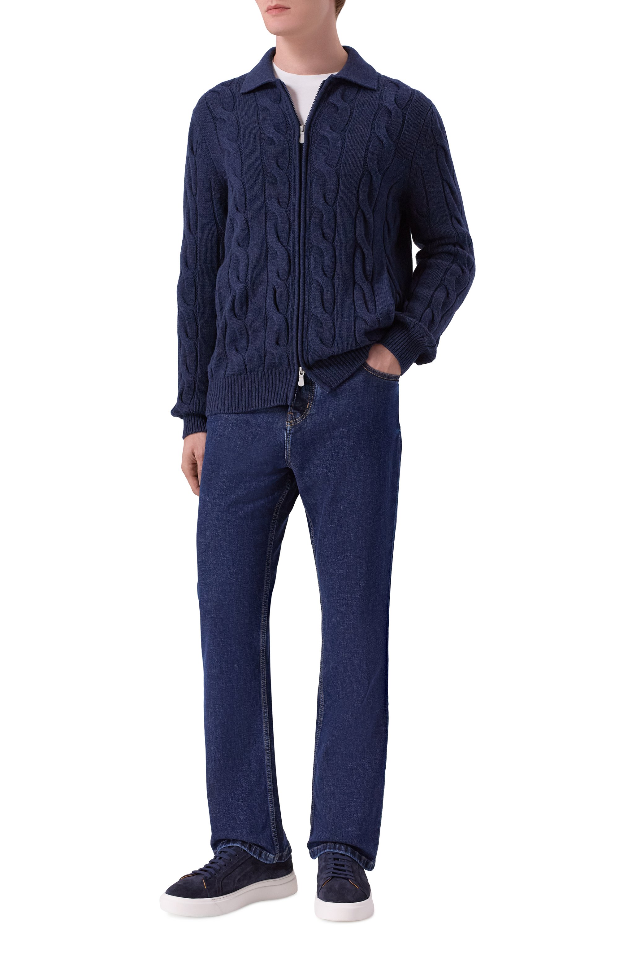 Кардиган из шерсти и кашемира GRAN SASSO, арт. 13180/19652, фото 2