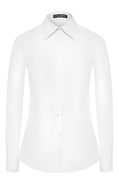 Женская хлопковая рубашка DOLCE & GABBANA, арт. F5K50T/FUEAJ