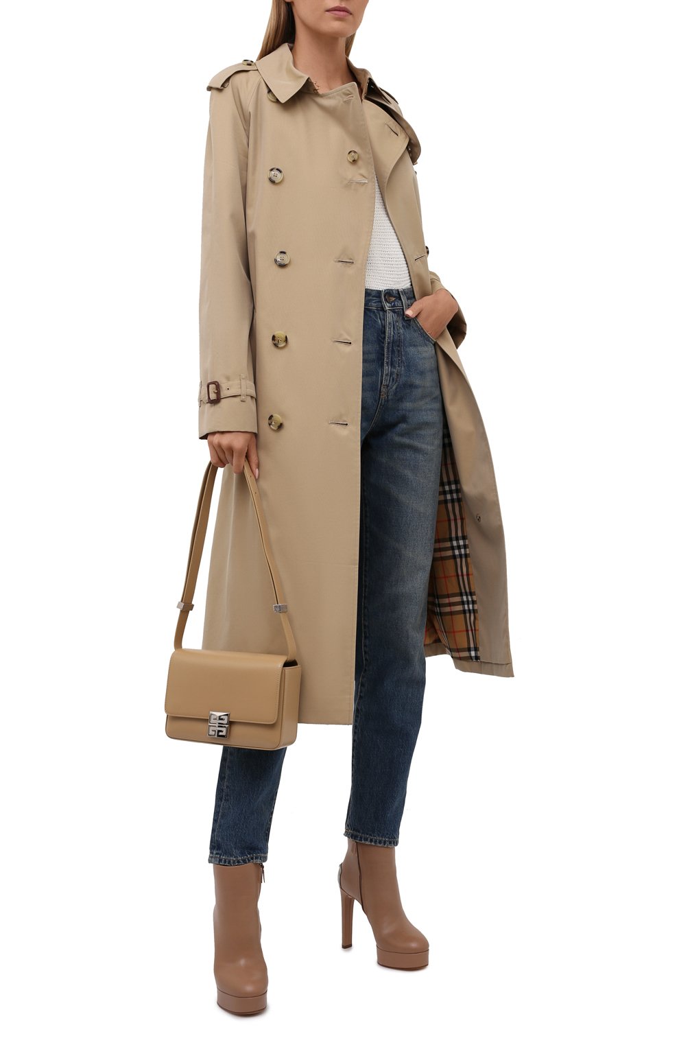 Кожаные ботильоны CASADEI, арт. 1Q115T1201C14703113, фото 2