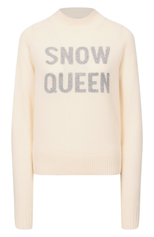 Пуловер из шерсти и вискозы MC2 Saint Barth PEA0001-04091I/PEAK Кремовый PEA0001-04091I/PEAK