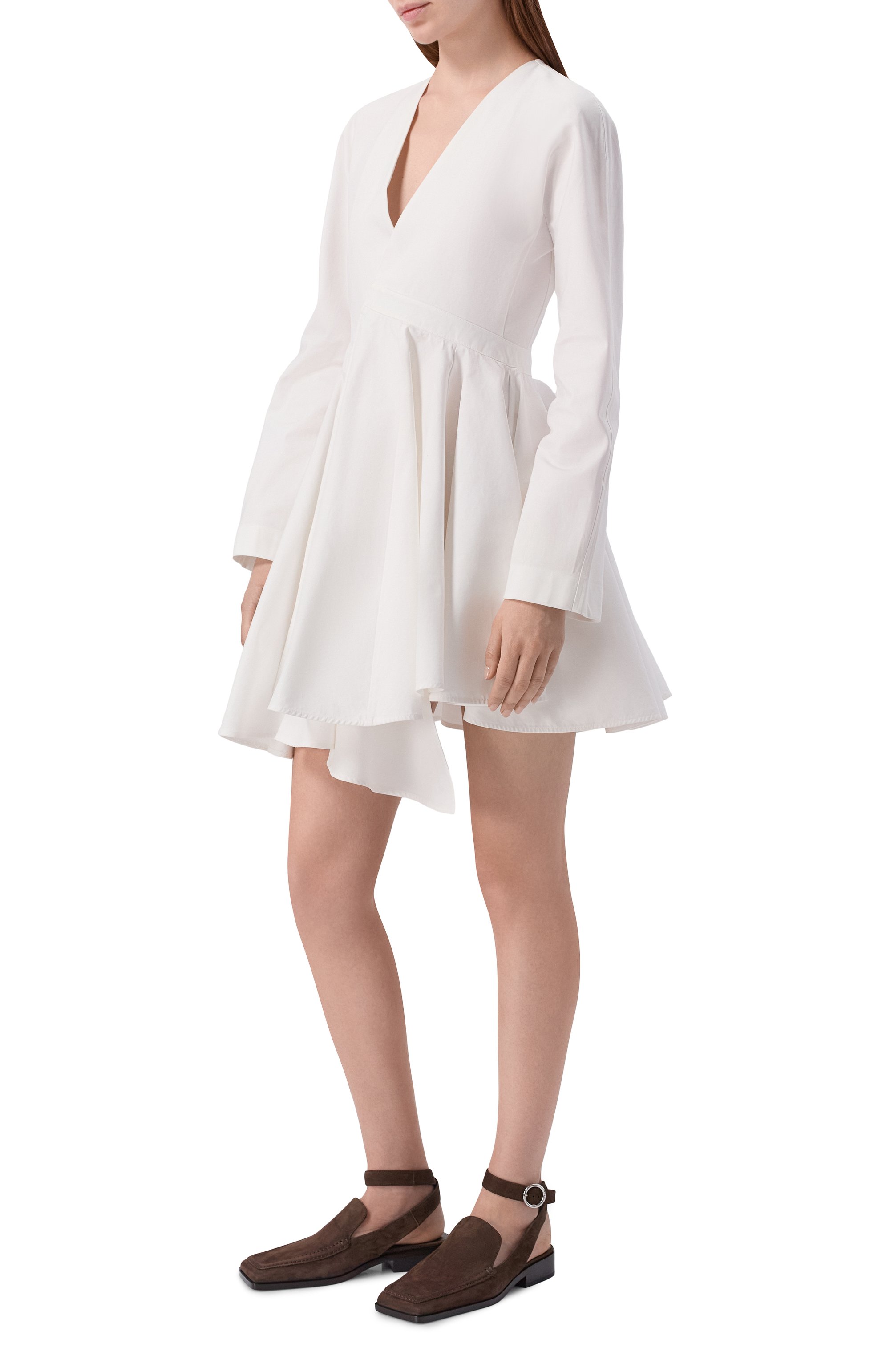 Замшевые сандалии ALAIA, арт. AA3L1001I111, фото 3