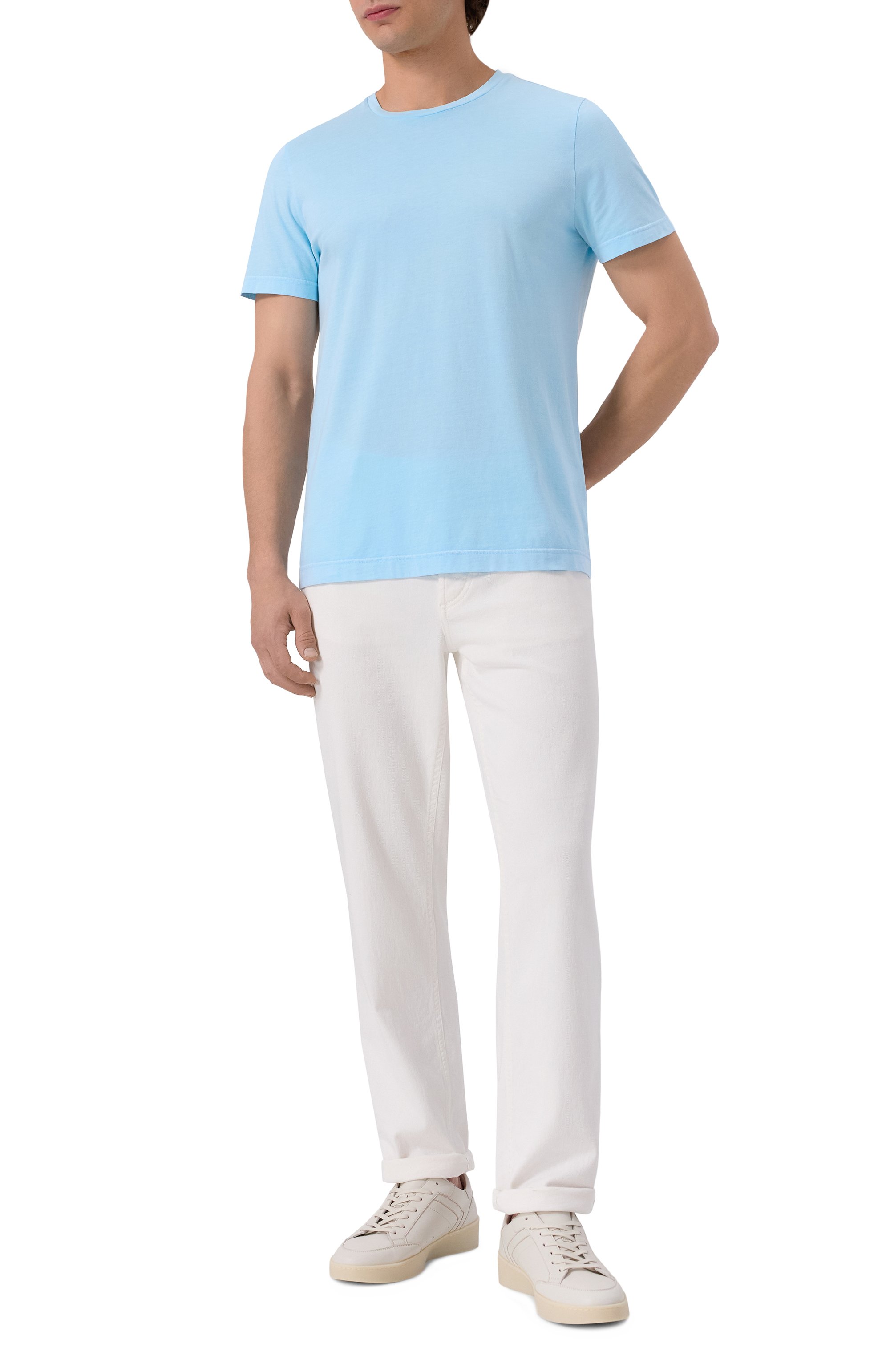 Кожаные кеды nuvola CANALI, арт. 491213/RA01019, фото 2