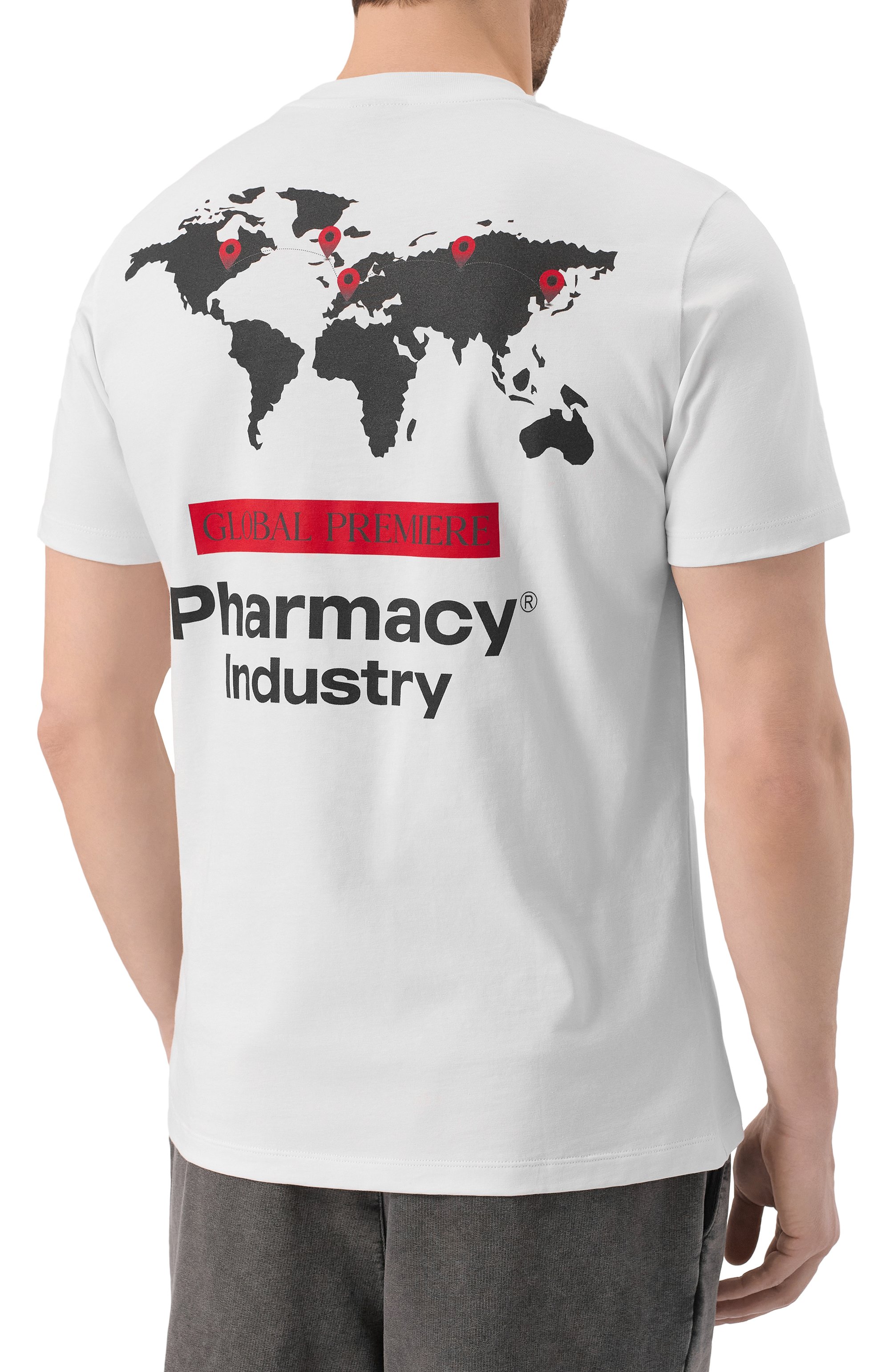 Хлопковая футболка PHARMACY INDUSTRY, арт. PHABM00201, фото 4