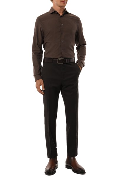 Мужская хлопковая сорочка CORNELIANI, арт. 94P002-9411520