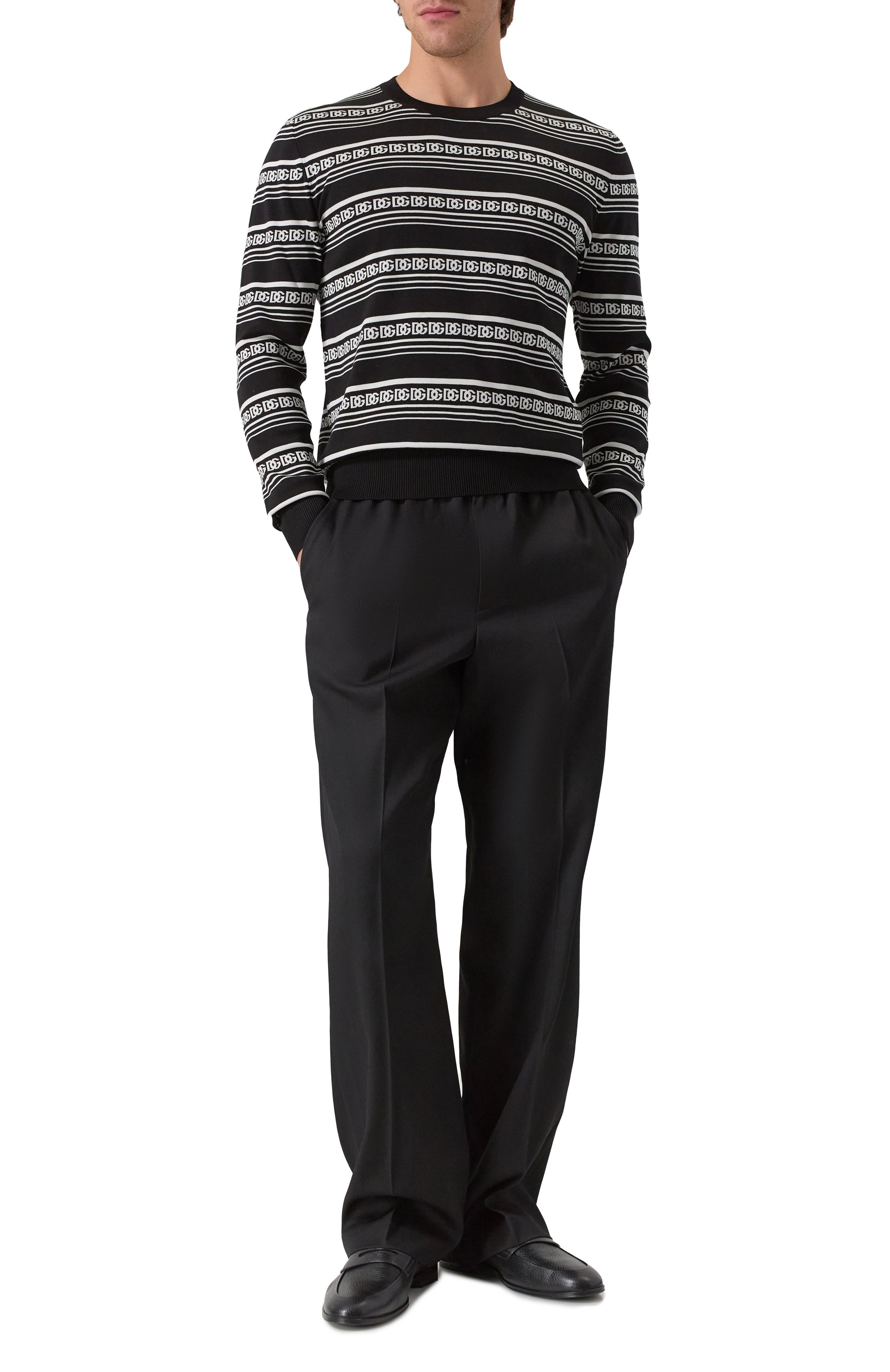 Шелковый джемпер DOLCE & GABBANA, арт. GXX02T/JBSN4, фото 2