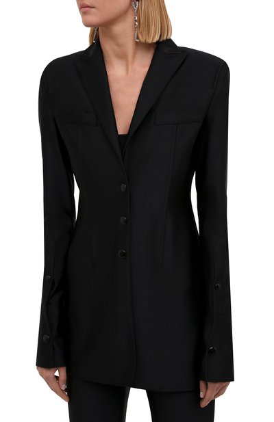 Жакет ALEXANDER WANG черного цвета по цене 86050 руб., арт. 1CC3212294, фото 3 Жакет ALEXANDER WANG, арт. 1CC3212294, фото 3