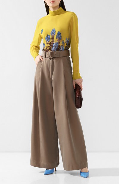 Брюки с поясом DRIES VAN NOTEN, арт. 192-30942-8366, фото 2