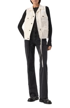 Женские кожаные ботинки danny ANN DEMEULEMEESTER черного цвета, арт. B0010062/LT047 | Фото 2 (Материал внутренний: Натуральная кожа; Подошва: Платформа; Каблук высота: Низк�ий; Материал внешний: Натуральная кожа; Драгоценные камни: Проставлено; Материал сплава: Проставлено; Женское Кросс-КТ: Военные ботинки; Материал утеплителя: Без утеплителя)