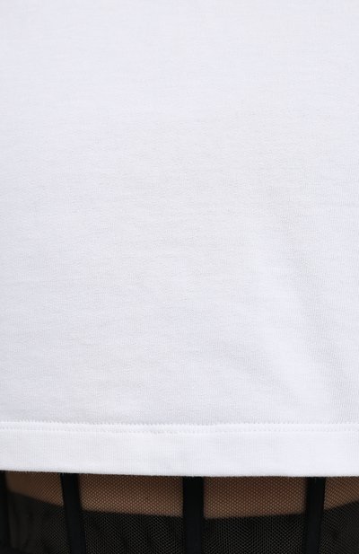 Хлопковая футболка ALEXANDER MCQUEEN, арт. 653743/QLAA6, фото 5