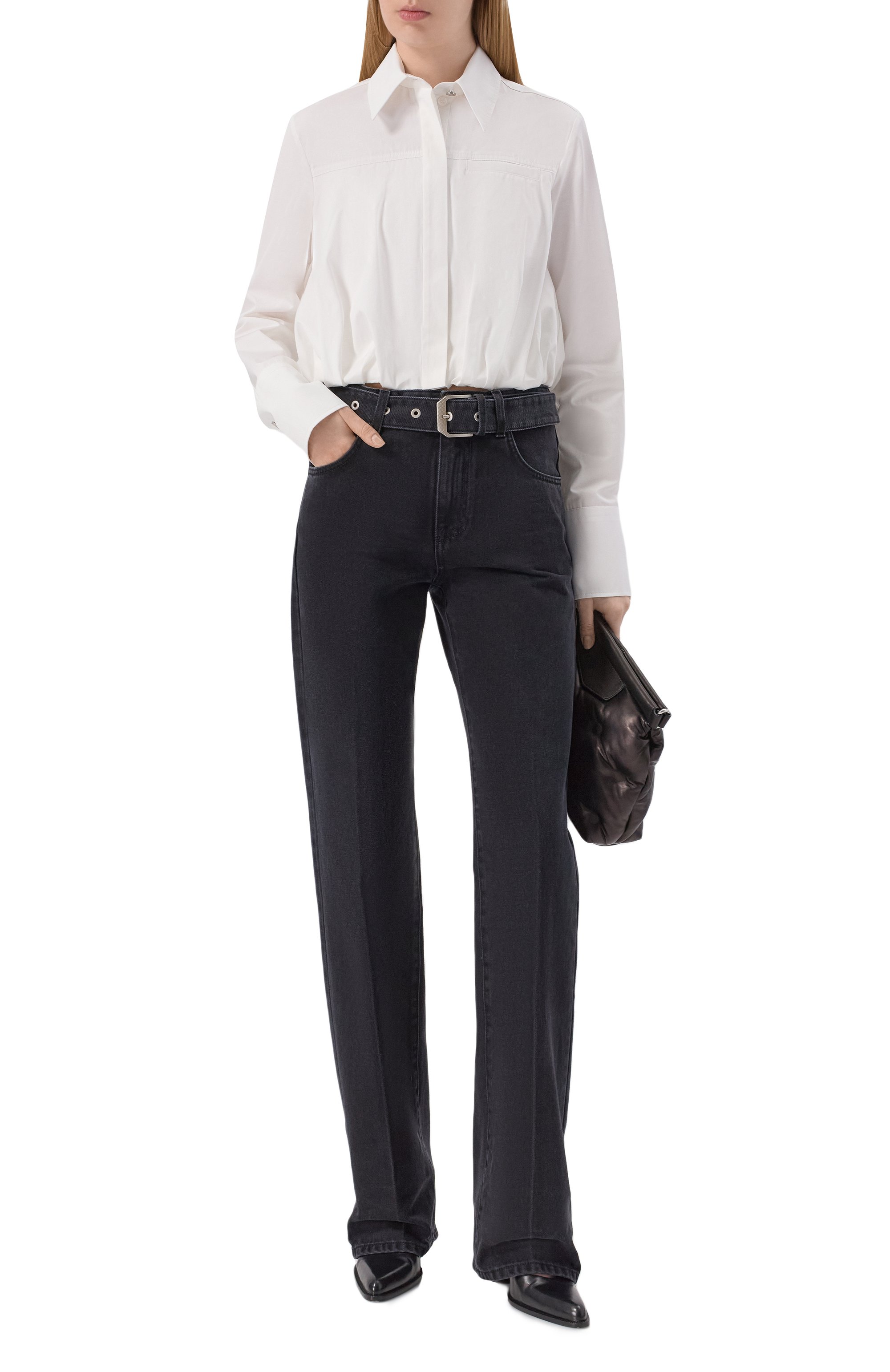 Хлопковая рубашка SPORTMAX, арт. ZEMIRA, фото 2