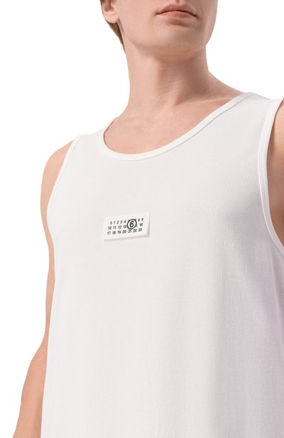 Хлопковая майка MM6, арт. SH0NL0007/M20054, фото 5