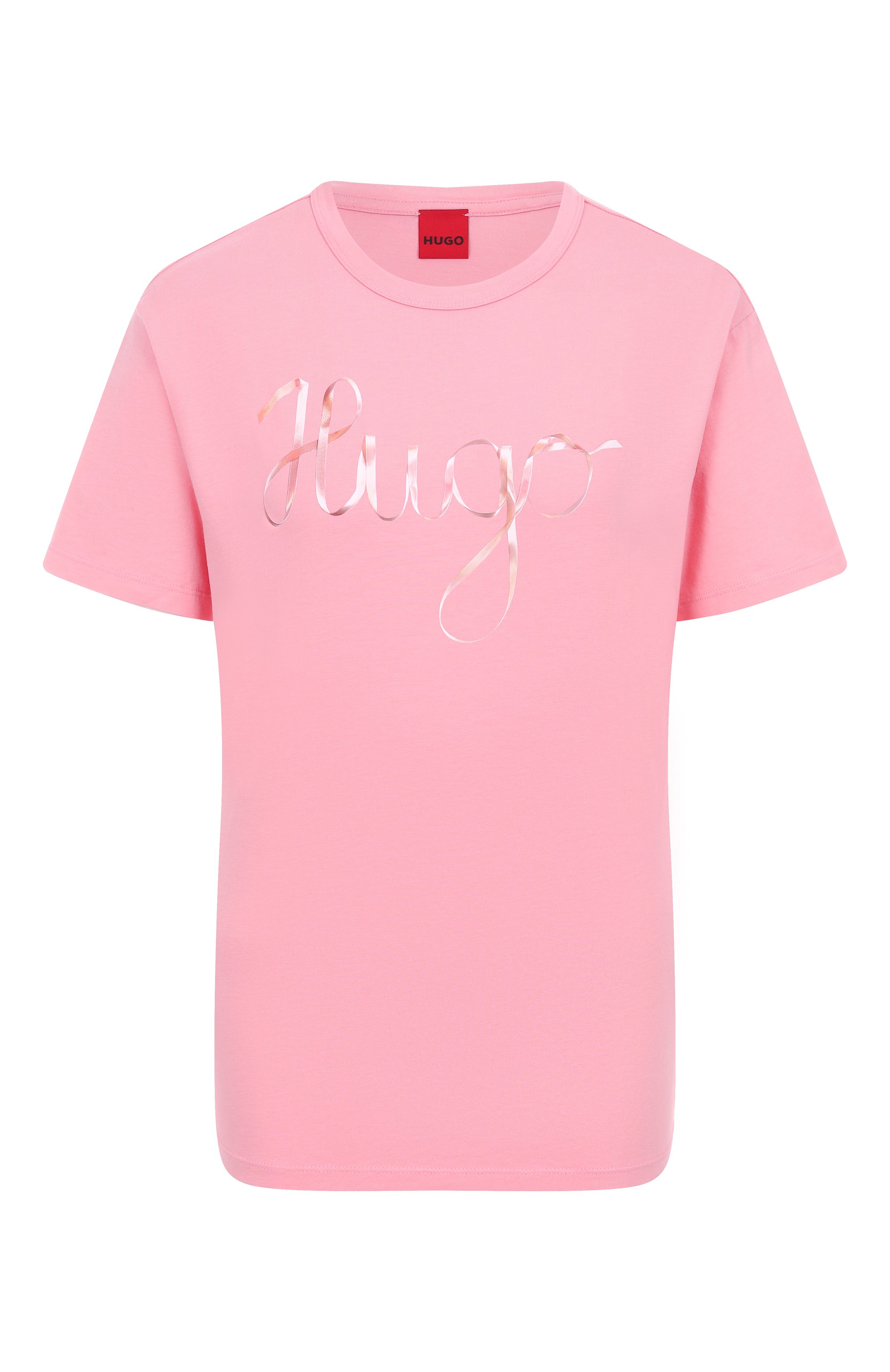 Хлопковая футболка HUGO, арт. 50544868, фото 1