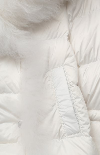 Комплект из куртки и варежек YVES SALOMON ENFANT, арт. 21WEM012XXD0SW/4-6, фото 3