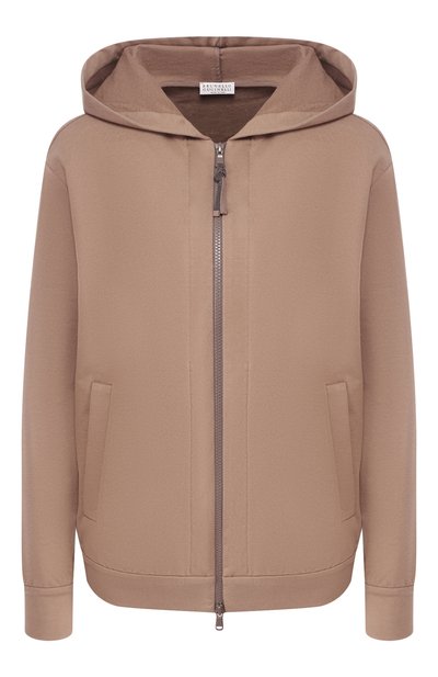 Женский хлопковая толстовка BRUNELLO CUCINELLI, арт. MH827SA306