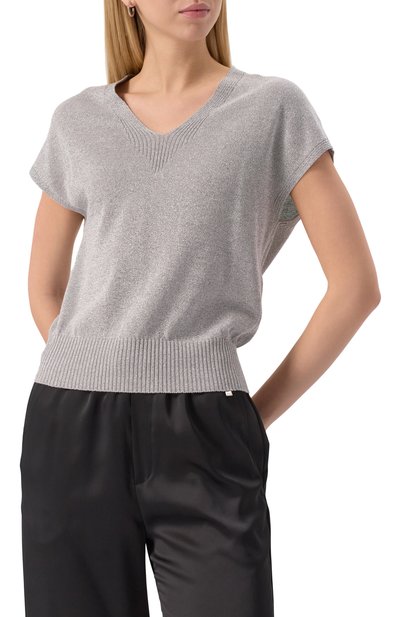 Пуловер из хлопка и вискозы D.EXTERIOR, арт. 60275, фото 3