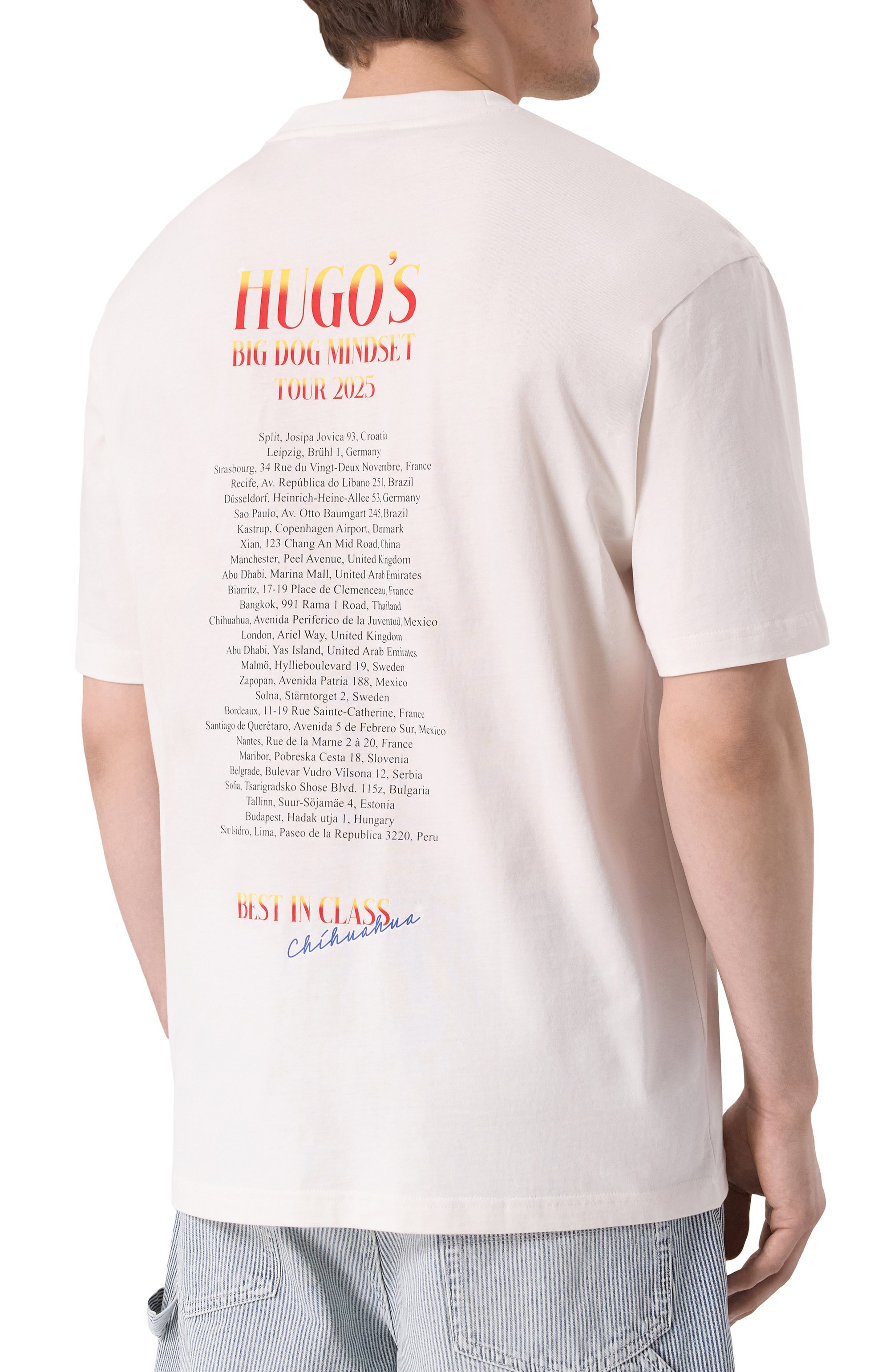 Хлопковая футболка HUGO, арт. 50538259, фото 4