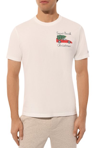 Хлопковая футболка MC2 SAINT BARTH, арт. STBM ARN0TT/ARN0001/MAYP57, фото 3