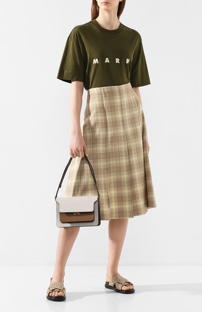 Хлопковая футболка MARNI, арт. THJET49EPB/SCP89, фото 2