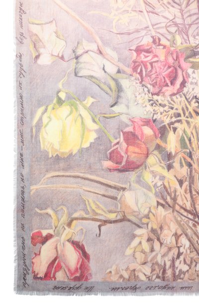 Шаль брабантские кружева из кашемира и шерсти GOURJI, арт. 91123755/6285117, фото 4