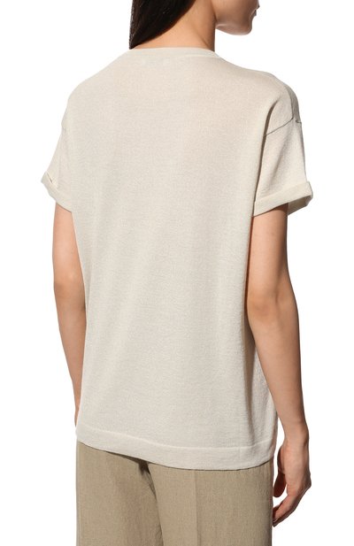 Пуловер из кашемира и шелка BRUNELLO CUCINELLI, арт. 221M41810000, фото 4